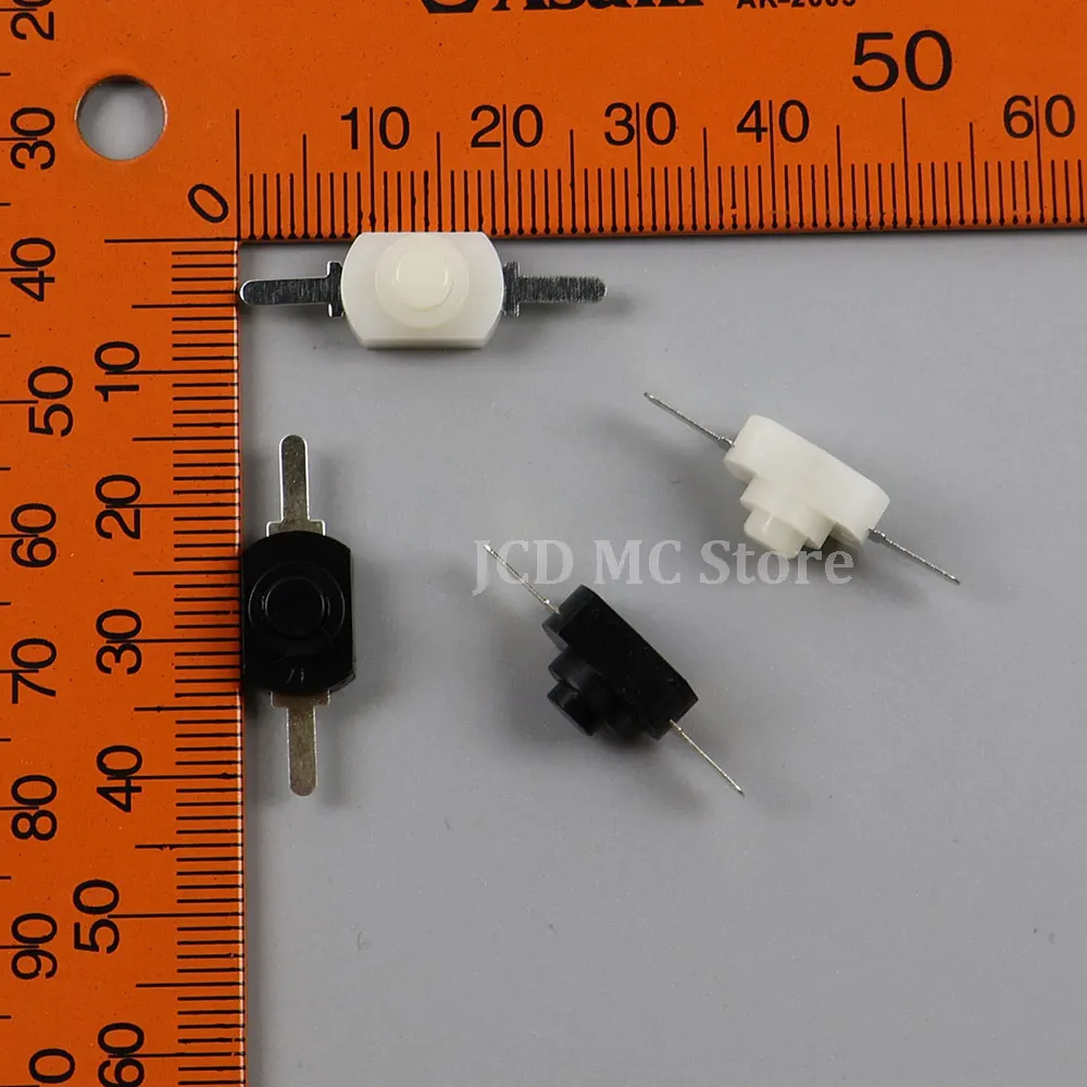 

10/20/50/100pcs/Lot Hot sale 12*8MM DC 30V 1A Latching On Off Mini Torch Push Button Switch White/Black