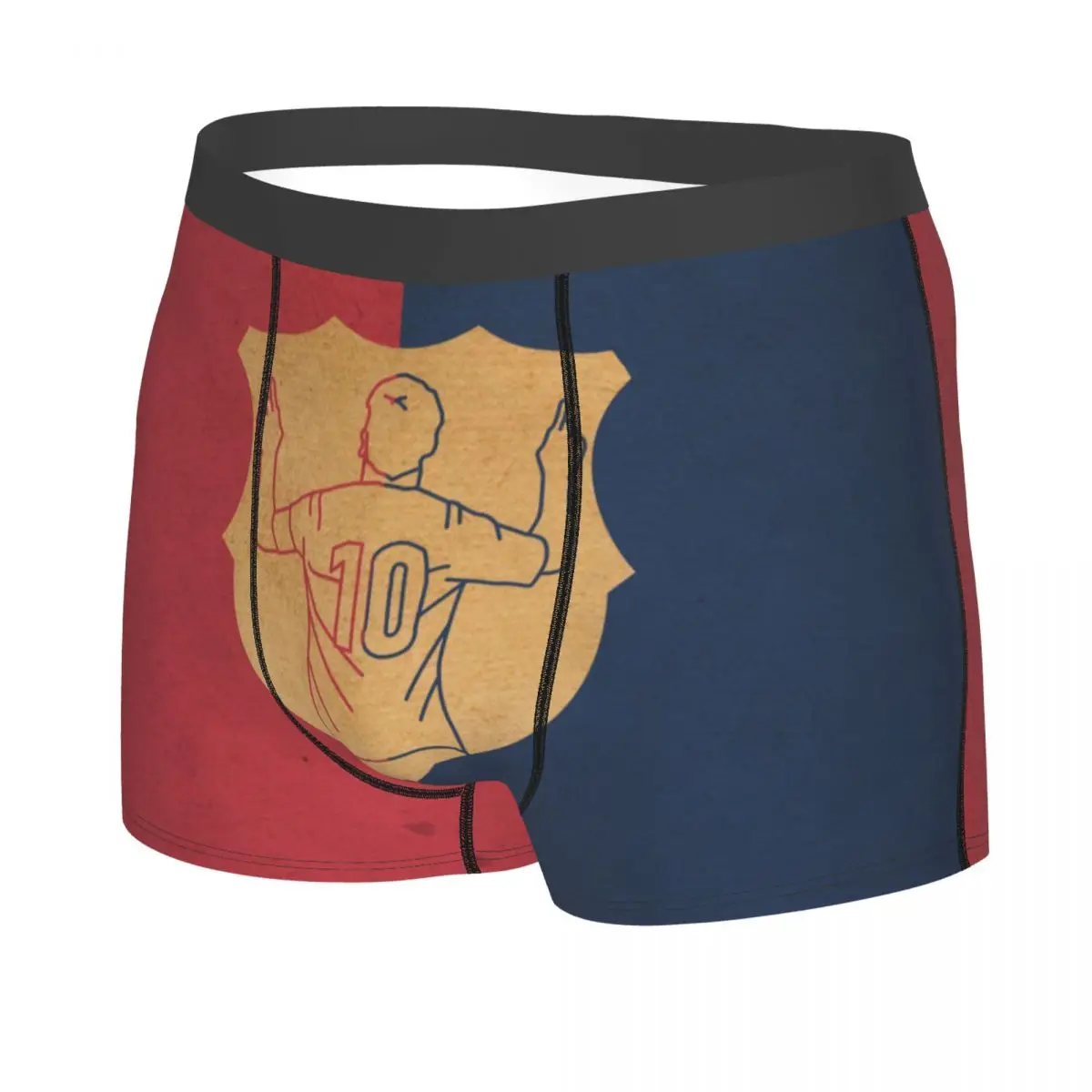 Custom Classic Football Soccer Legend Number 10 Boxer Shorts For 3D Printed Maradonas Panties Briefs Breathable Underpants