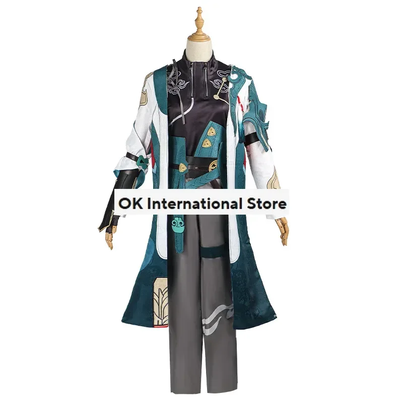 Game Anime Honkai Star Rail Dan Heng Cosplay Kostum Men's Uniform Full Set Halloween Carnival Party Carnival Performance Costume