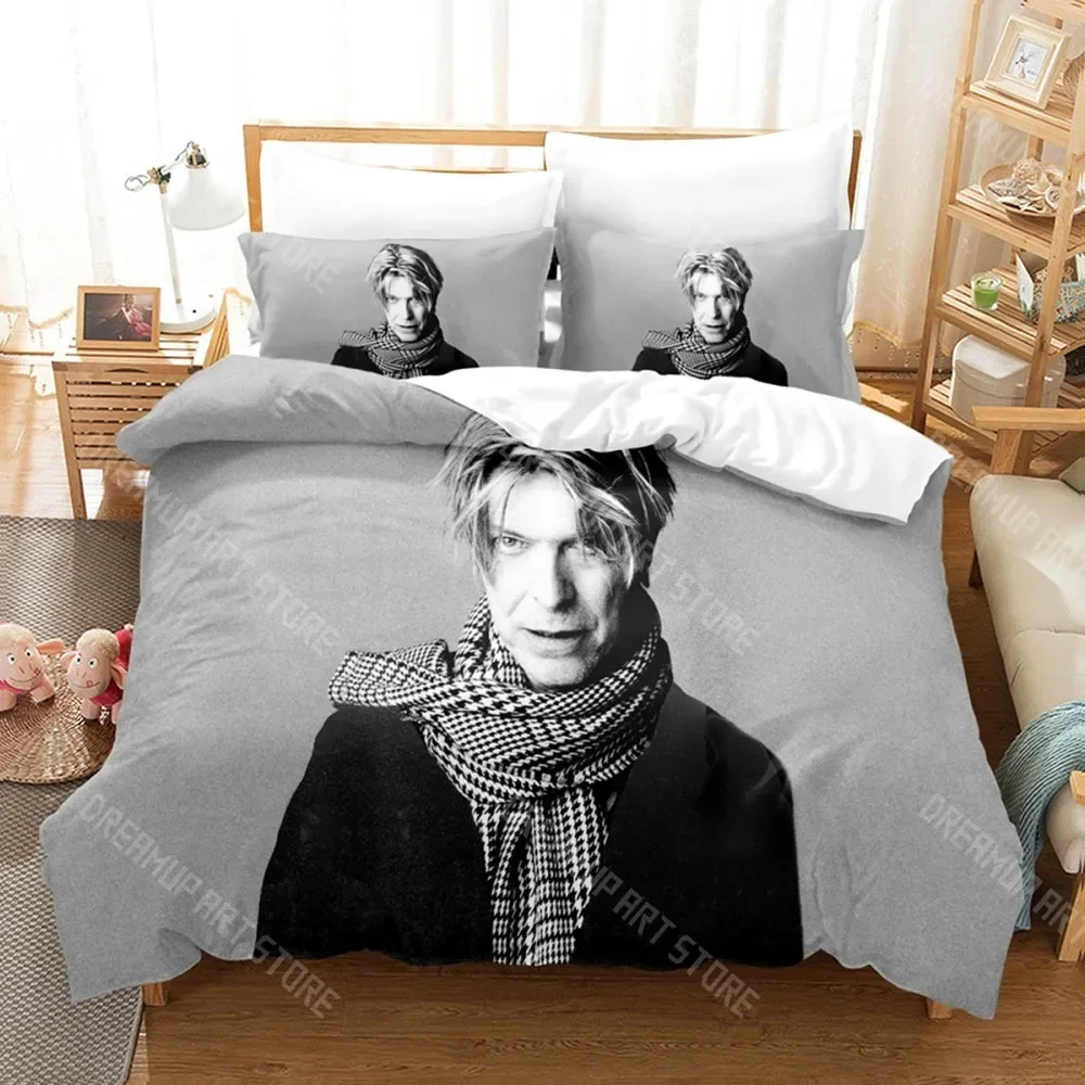 Комплекты постельного белья D-David Star Bovie с 3D принтом, пододеяльник с наволочкой, постельное белье Twin Full Queen King, постельное белье