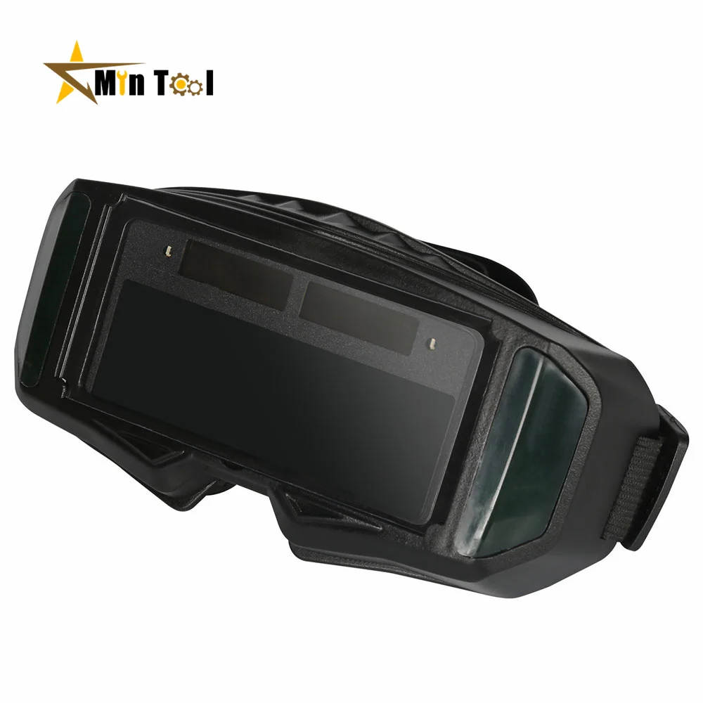 Headwear Automatic Dimming Welding Goggles Large View  Auto Darkening Protective Glasses for Arc Welding Grinding  Accessories