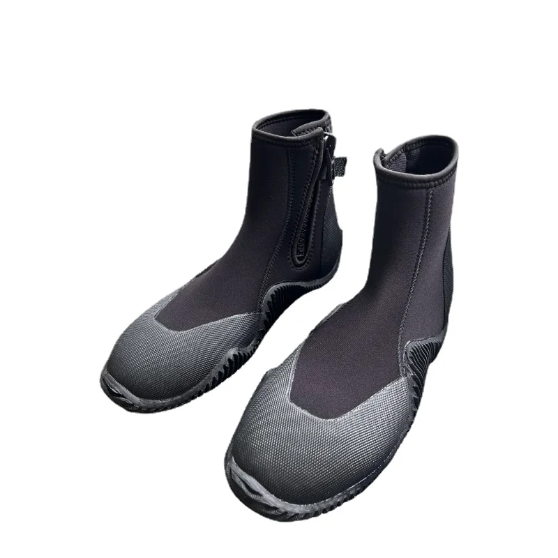 Outdoor 5MM Diving Shoes Beach Surfing and River Tracing Shoes Anti Slip Diving Boots Snorkeling Rescue Flood Resistance Shoes