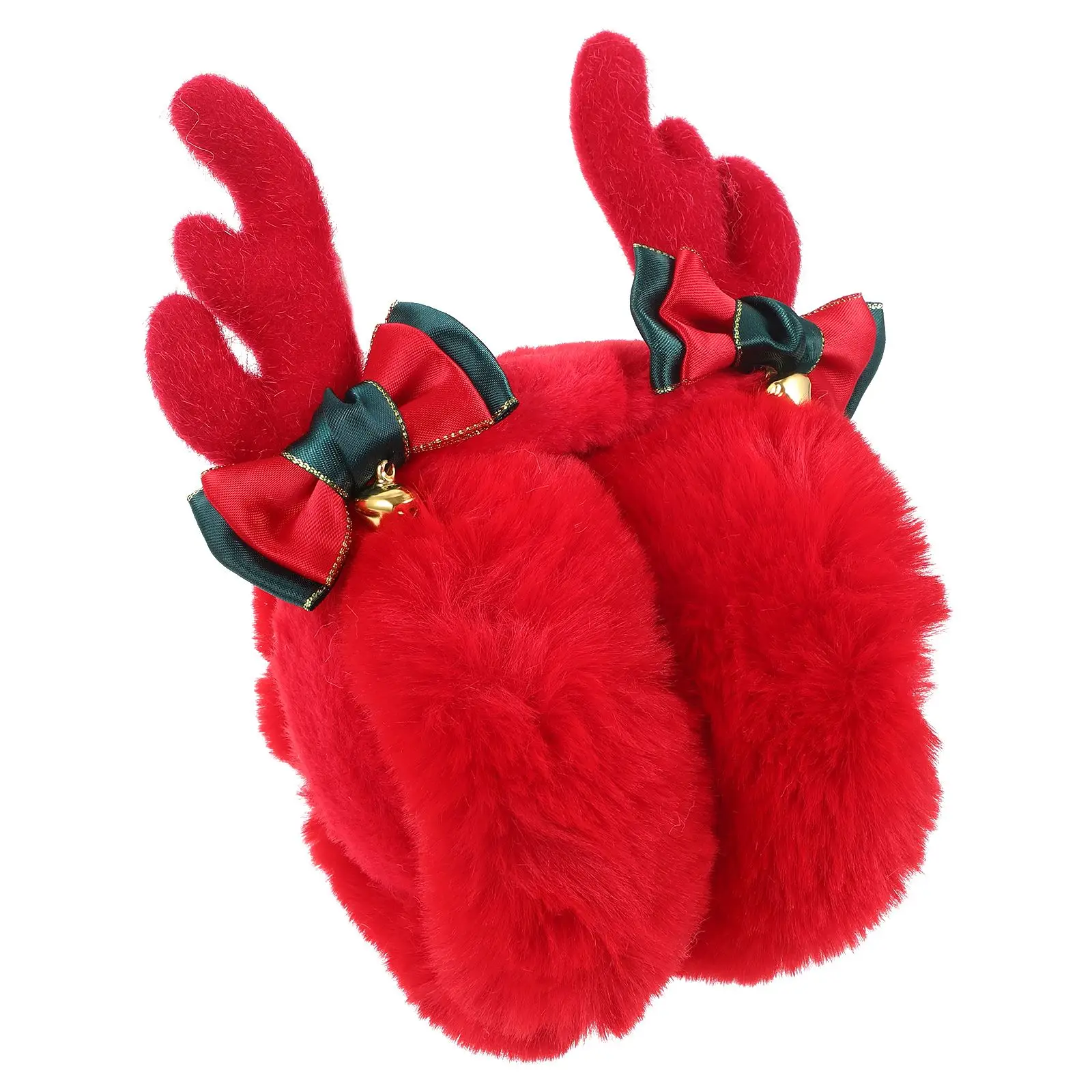 Christmas Earmuffs Antler Earmuff Reindeer Headband Covers Winter Lovely Ear Warmers For Women Kids Ski Outdoor Winter