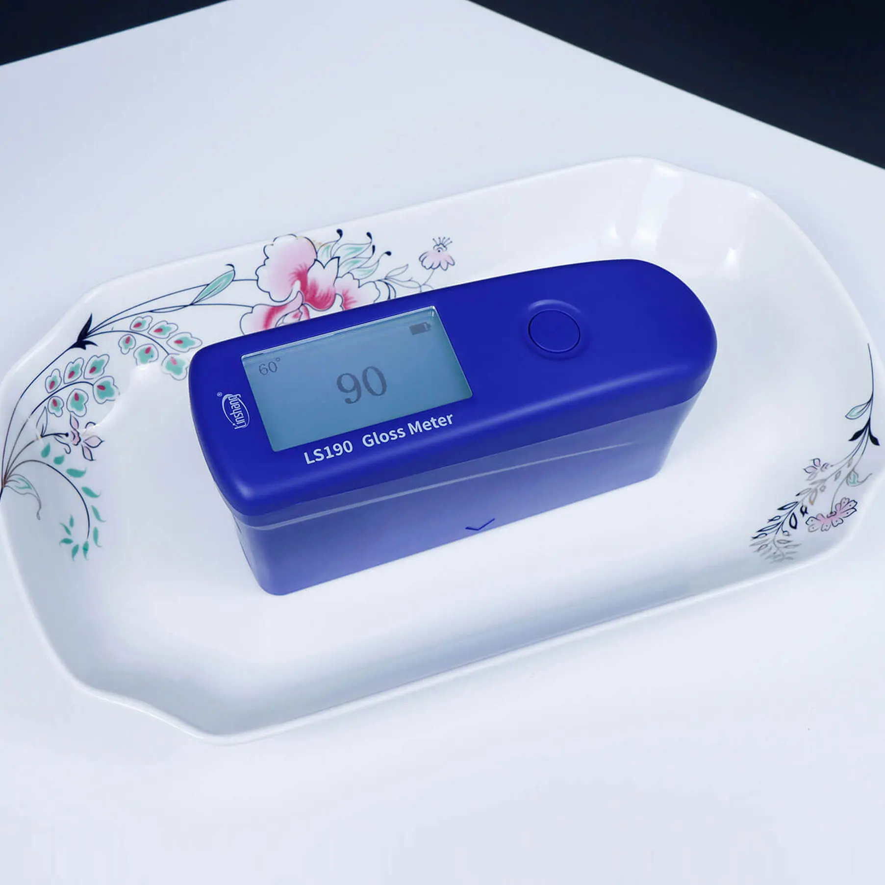 LS190 Handheld Gloss Meter Range, pintura portátil, 60 graus Celsius Glossmeter, 0-200GU