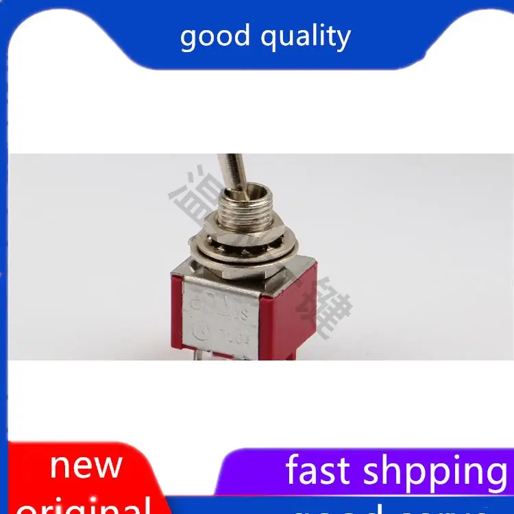 10pcs original new KNX-218 MTS-202 high-quality high current shaking button toggle switch PCB board connector 6-pin 2-gear