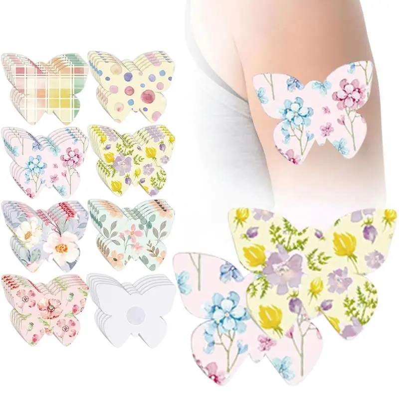5/8 Pcs Blood Glucose Meter Sensor Fixed Patch Blood Glucose Monitoring Probe Invisible Sensor Adhesive Patch Wildflower Variety
