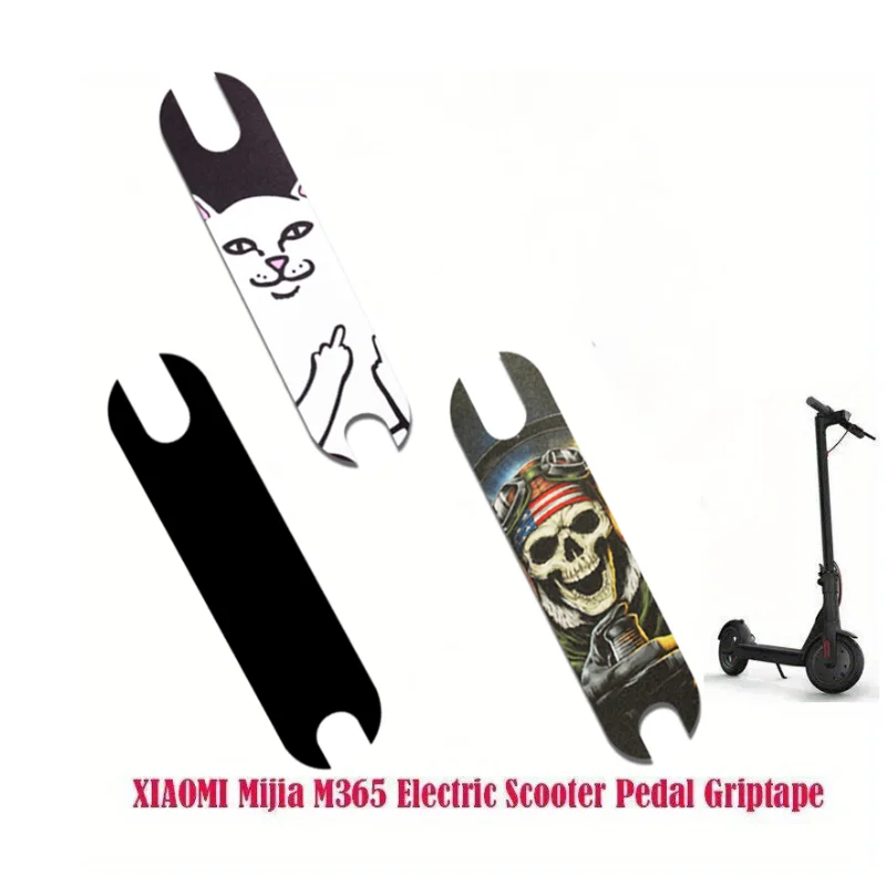Lixa adesivo fosco para xiaomi scooter m365 pedal fosco almofada antiderrapante skate lixa paster peças de scooter elétrico