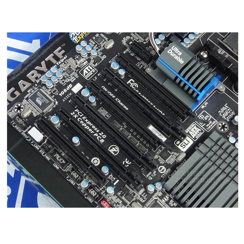 Soquete AM3 + DDR3, 32GB, Desktop Mainboard, SATA III, USB 3.0, GA-990A-FXUD5, apto para AMD, 990X, 990FX