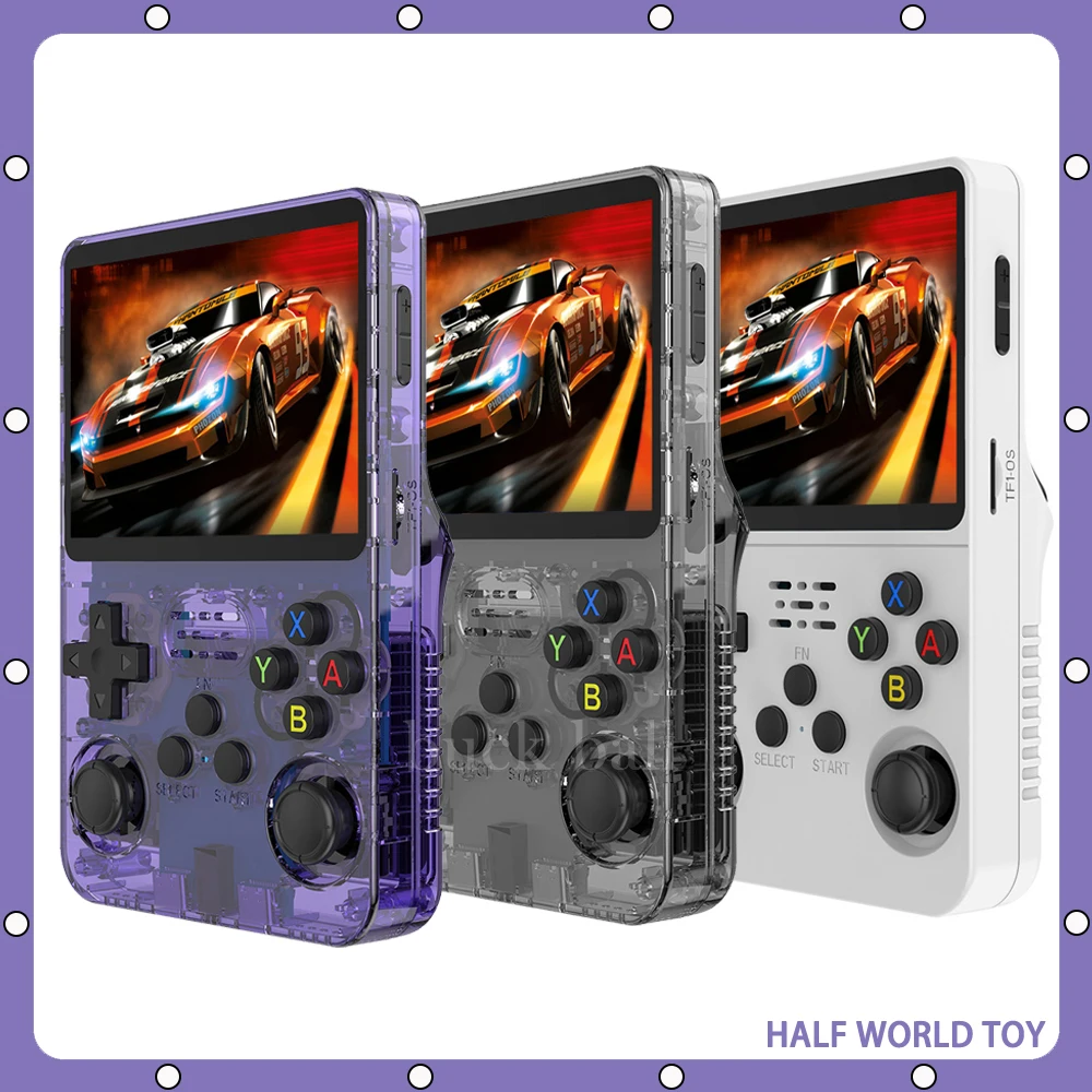 

New R36 Open Source Handheld Game Machine Gbafcgb Arcade Nostalgic 3d Handheld Retro Dual-System Professional Game Chip Rk3326