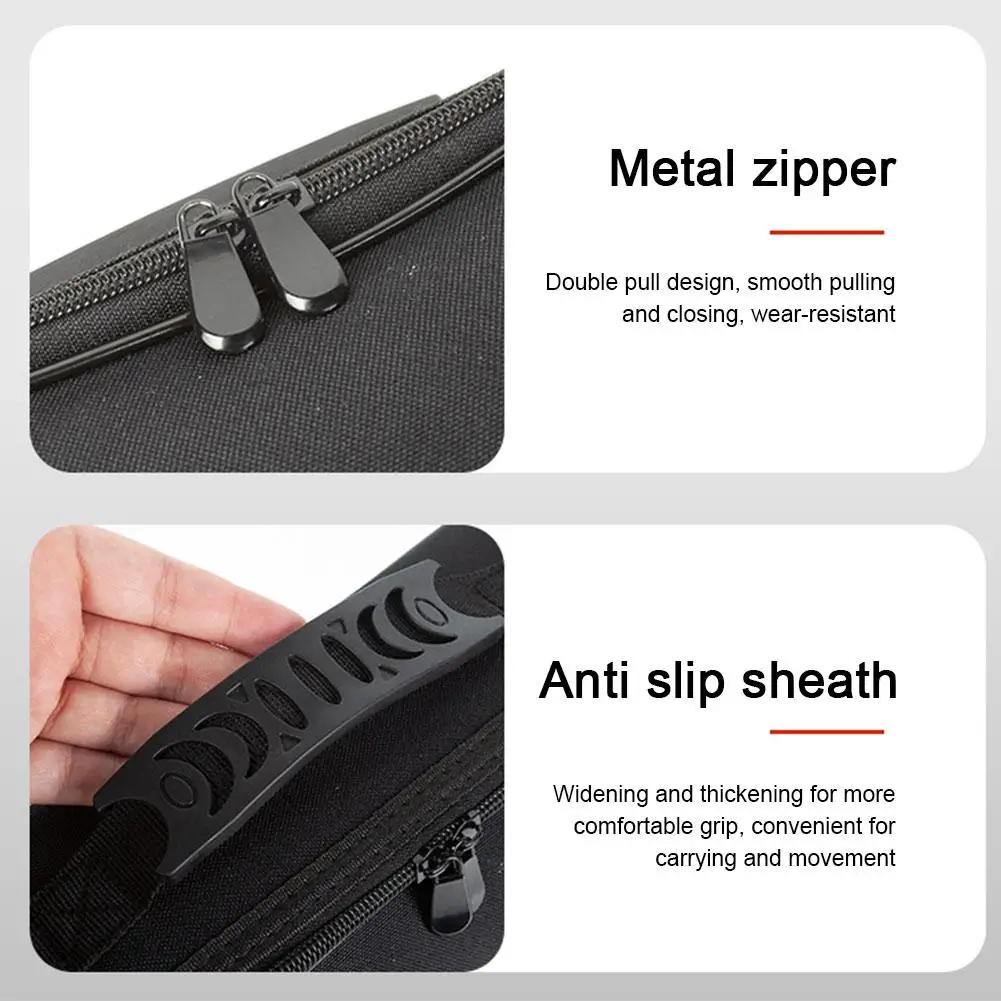 Heavy-duty And Fire Retardant Oxford Cloth Car Charging Cable Storage Carry Bag Nanotechnology Waterproof Electric Vehicle Bag