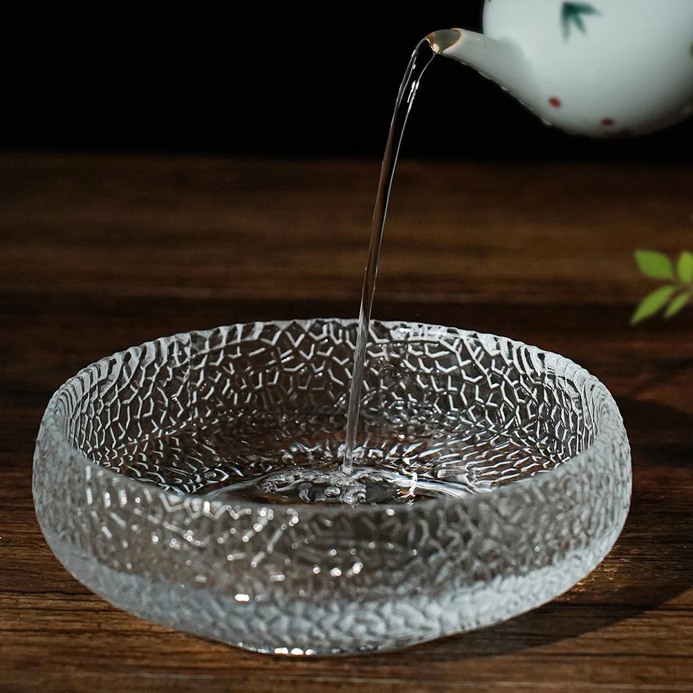 Glass Calligraphy Brush Pen Cleaner Creative Ink Saucer For Washing Tray Chinese Calligraphy Accessory Multipurpose Ink