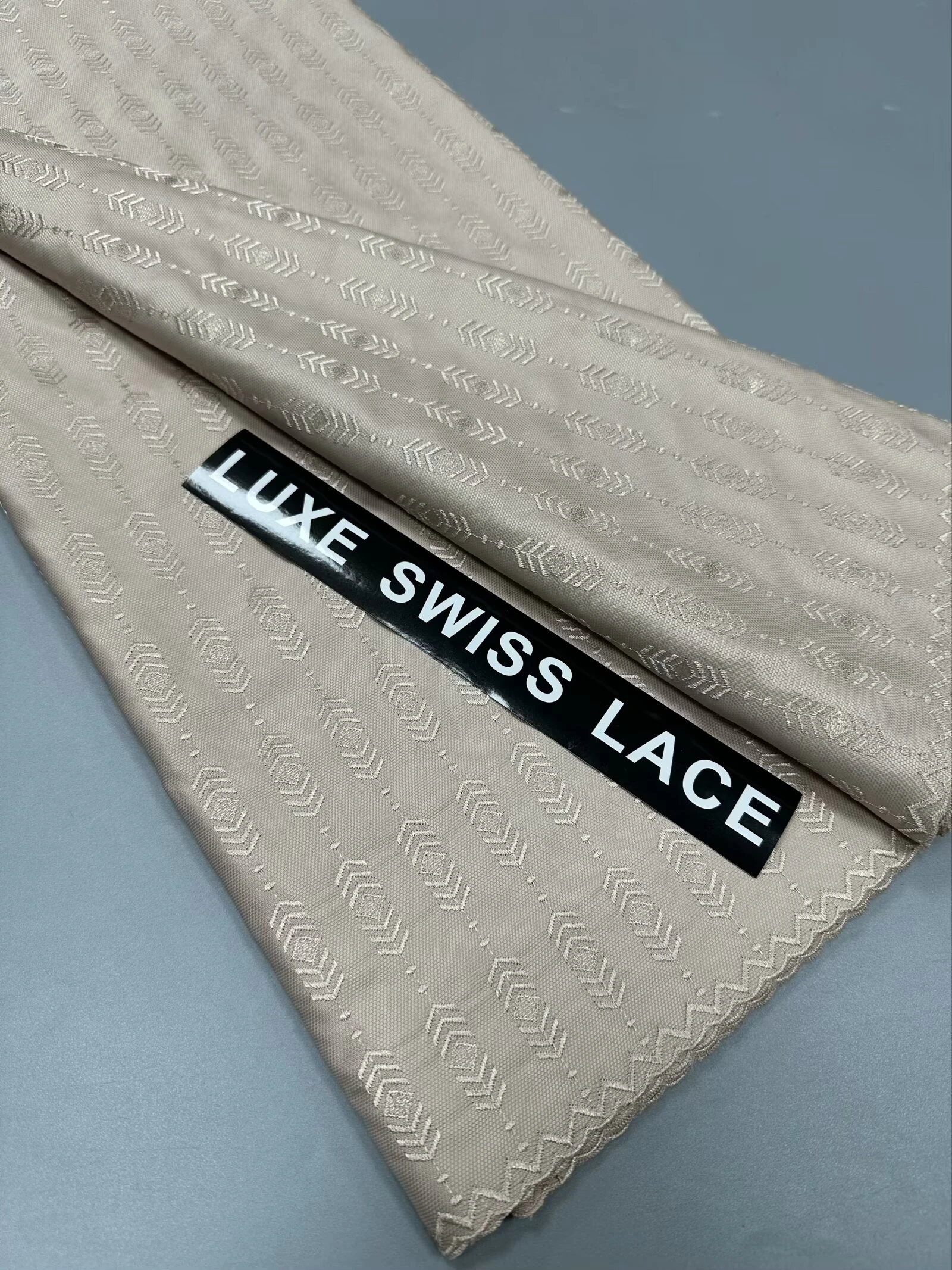 African Nigerian 100%Cotton Polish Luxe Satin Embroidery Fabric 2025 High Quality Swiss Voile Lace Material For Men Dubai Style