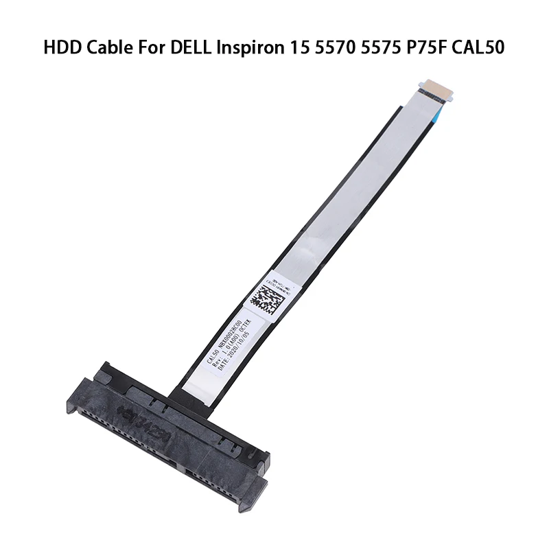 HDD Cable For Dell Inspiron 15 5570 5575 Laptop SATA Hard Drive Cable HDD Connector Flex Cable 0KNK9Y NBX00028C00