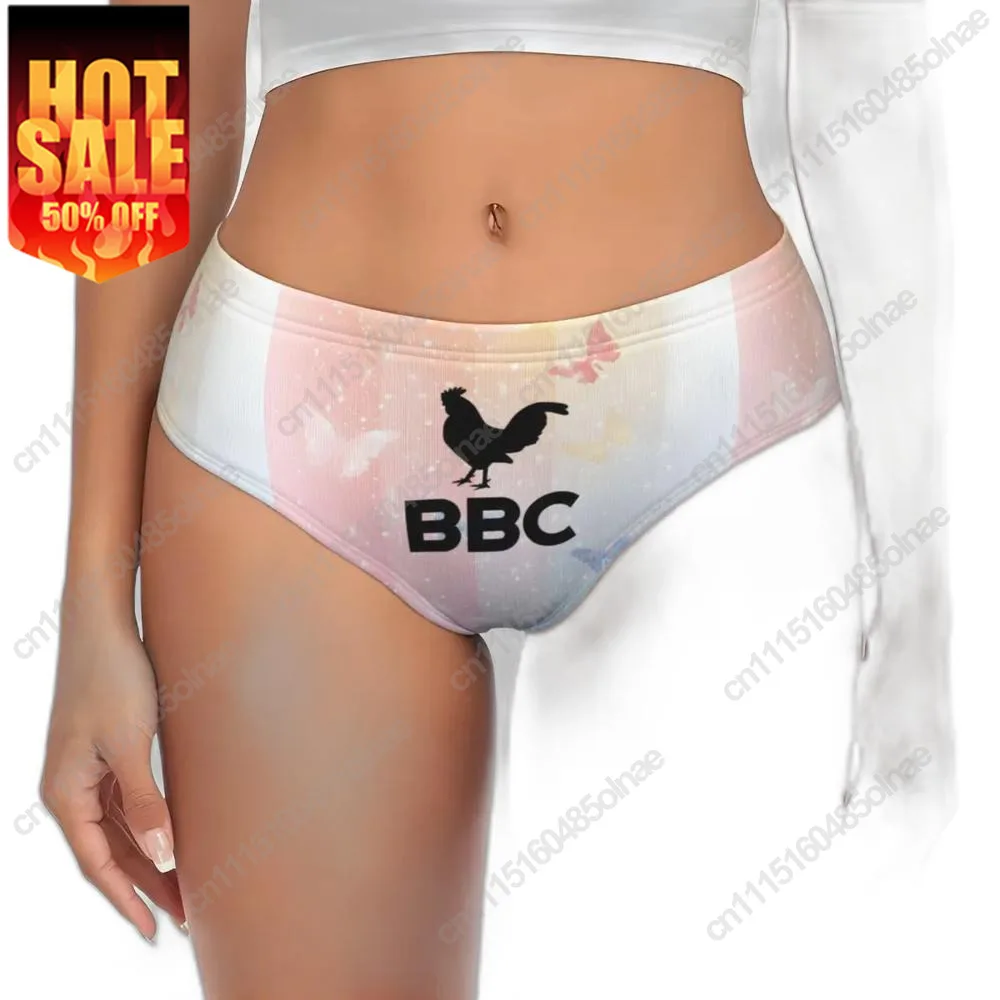 Custom BBC Funny Humor Farmer Gifts Briefs Underwear Sock Womens Breathable Stretch Shorts Brief Panties