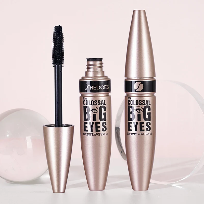 SHEDOES Mascara noir - Longue durée imperméable, ne se décolore pas, ne tache pas, adapté aux débutants