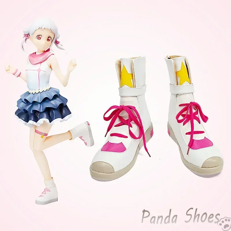 

Arashi Chisato Lovelive Cosplay Shoes Anime Cos Sneaker Boots Comic Chisato Arashi Cosplay Costume Prop Shoes for Con Halloween