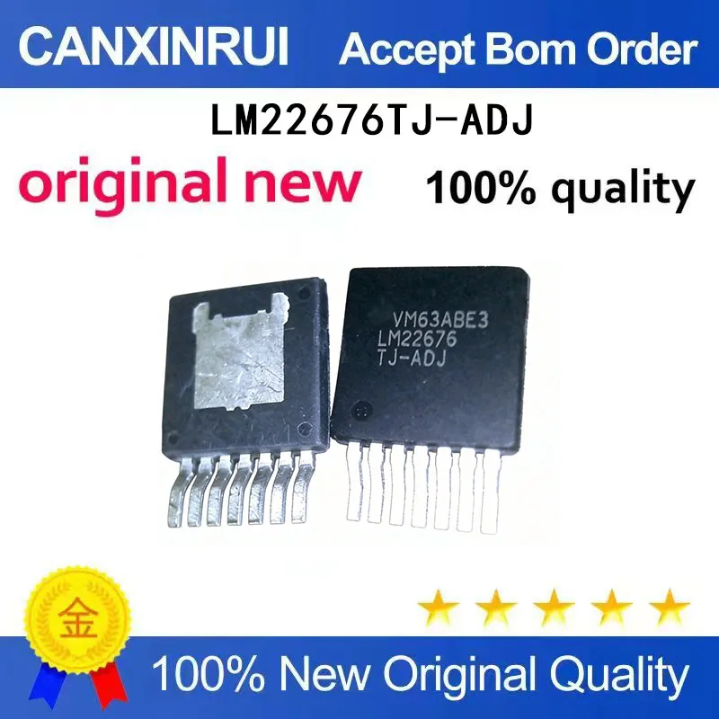 

(5-100 Pieces) Brand new original LM22676TJ-ADJ LM22676 TO-263-7 spot chip