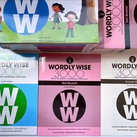 35 Books WORDLY WISE 3000 Book K-12 IELTS TOEFL English Word Vocabulary Expansion Textbook Test Booklet Printing Version
