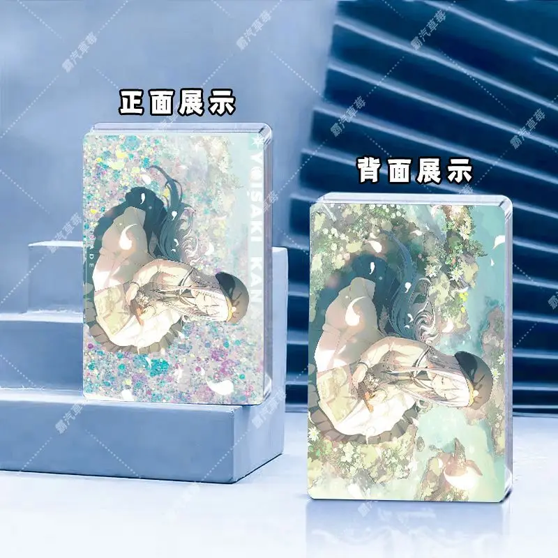 アニメプロジェクト用のアクリル流砂装飾品,卓上装飾,かわいいクリスマスプレゼント