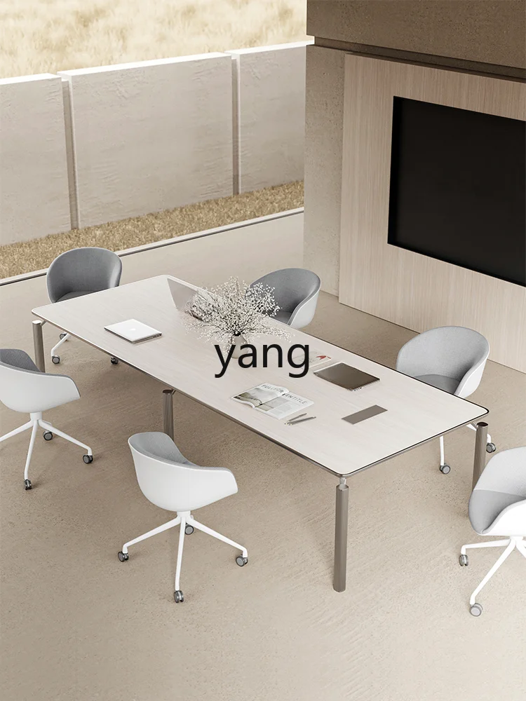 Yjq Small Conference Table Business Negotiation Reception Large Creative Small Conference Table