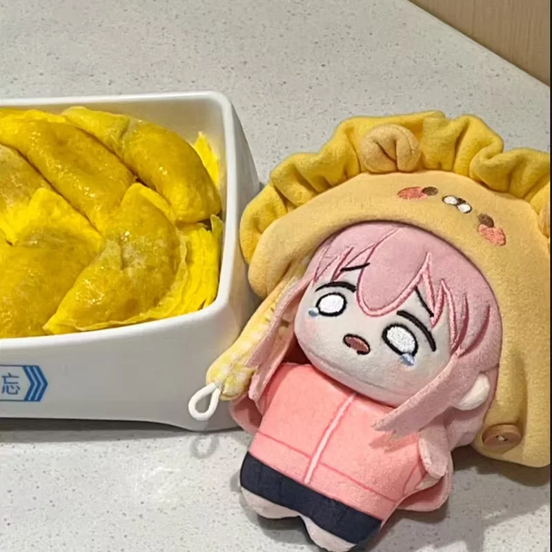 10CM Kawaii Cartoon Anime Bocchi the Rock Peripheral Cotton Plush Doll Pendant Keychain Stuffed Starfish Body Birthday Gift Toys