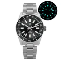 Watchdives WD1965 Luxury Men's Watch VH31 Scanning Second Quartz Movement 38mm Watch Night Light 20Bar Waterproof Watches