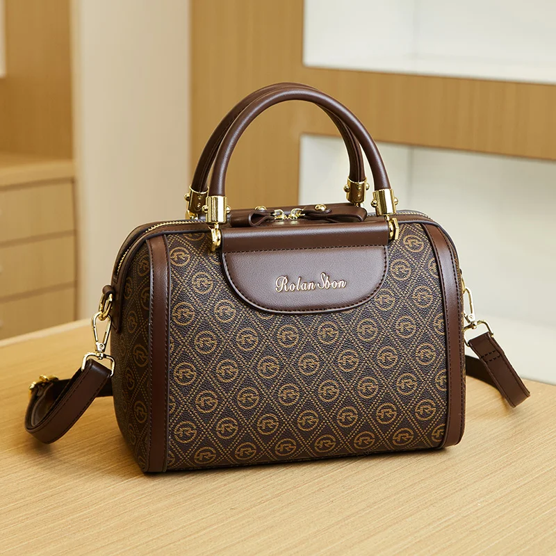 

Yogodlns Luxury Crocodile Pattern Handbag Women Winter New PU Leather Tassel Shoulder Bag Brands Design Handle Bag Lady Purse