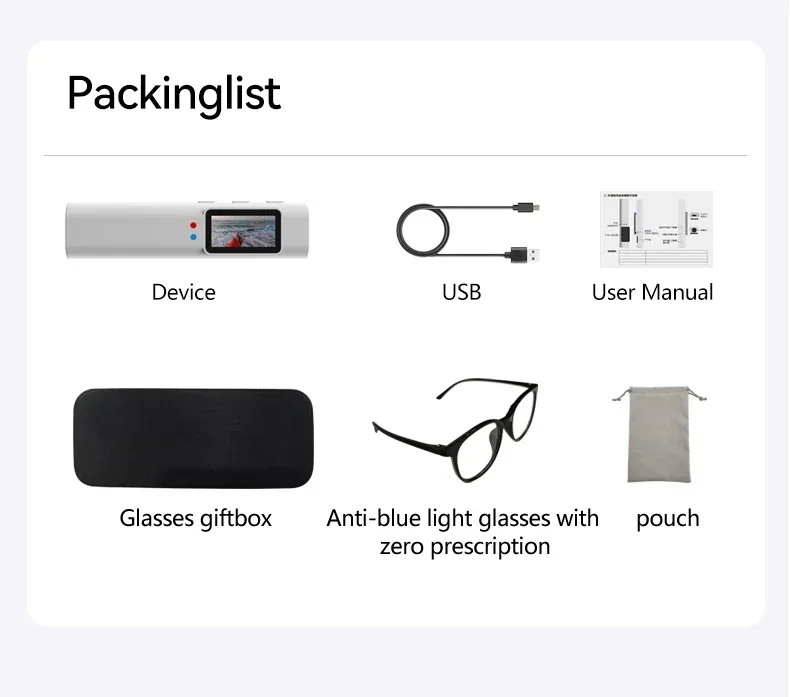 S110 Smart Glasses Camera- 2.7K Ultra HD Video, 12MP Photo, 0.96