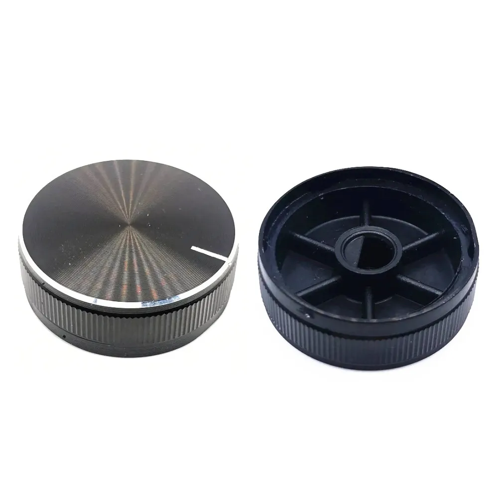 1PCS 30x10mm Seiko Aluminum Alloy Rotary Control Potentiometer Knob  6mm Shaft Hole ( D-Axis  )
