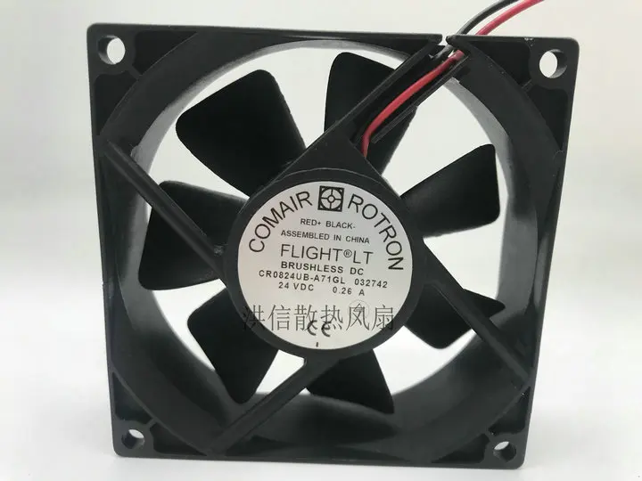 Freight free original CR0824UB-A71GL DC24V 0.26A 8CM 8025 variable frequency fan