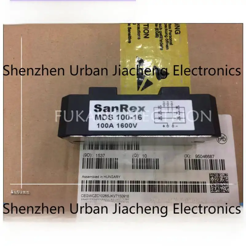 

НОВЫЙ трехфазный выпрямительный мостовой модуль MDS100-16