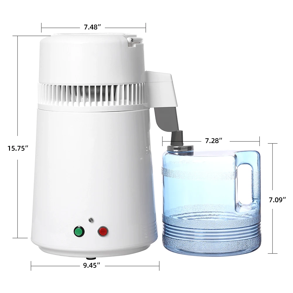 High quality equipment 4L water distiller household water purifier