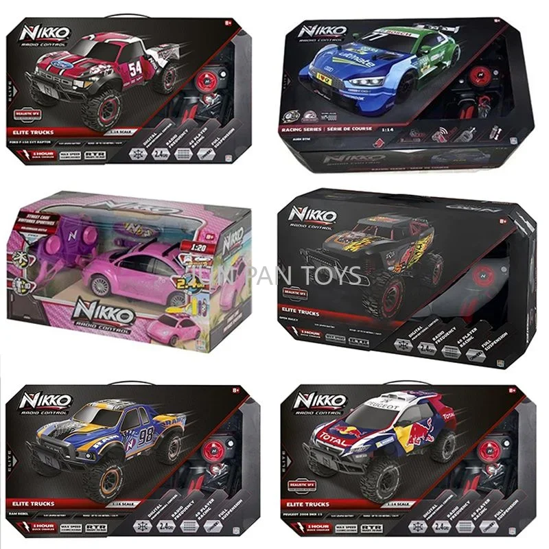 Nikko Radio Control Elite Trucks Racing Series Red Bull Remote Control Car Boy Girl Children's Toys RC Car Model Halloween Gifts