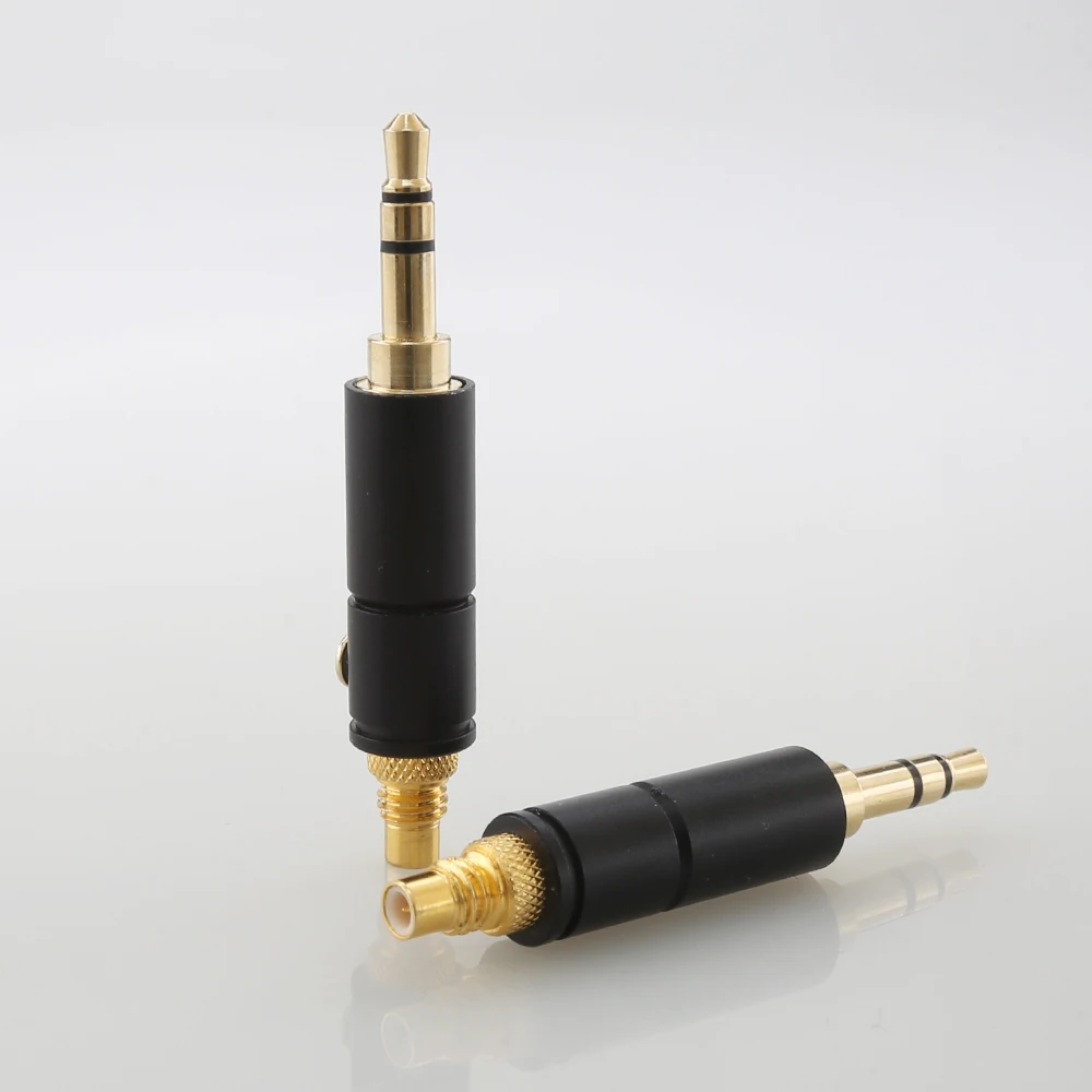 

Pair HI-End Gold Plated 3.5mm stereo male plug to HIFIMAN Adapter plug