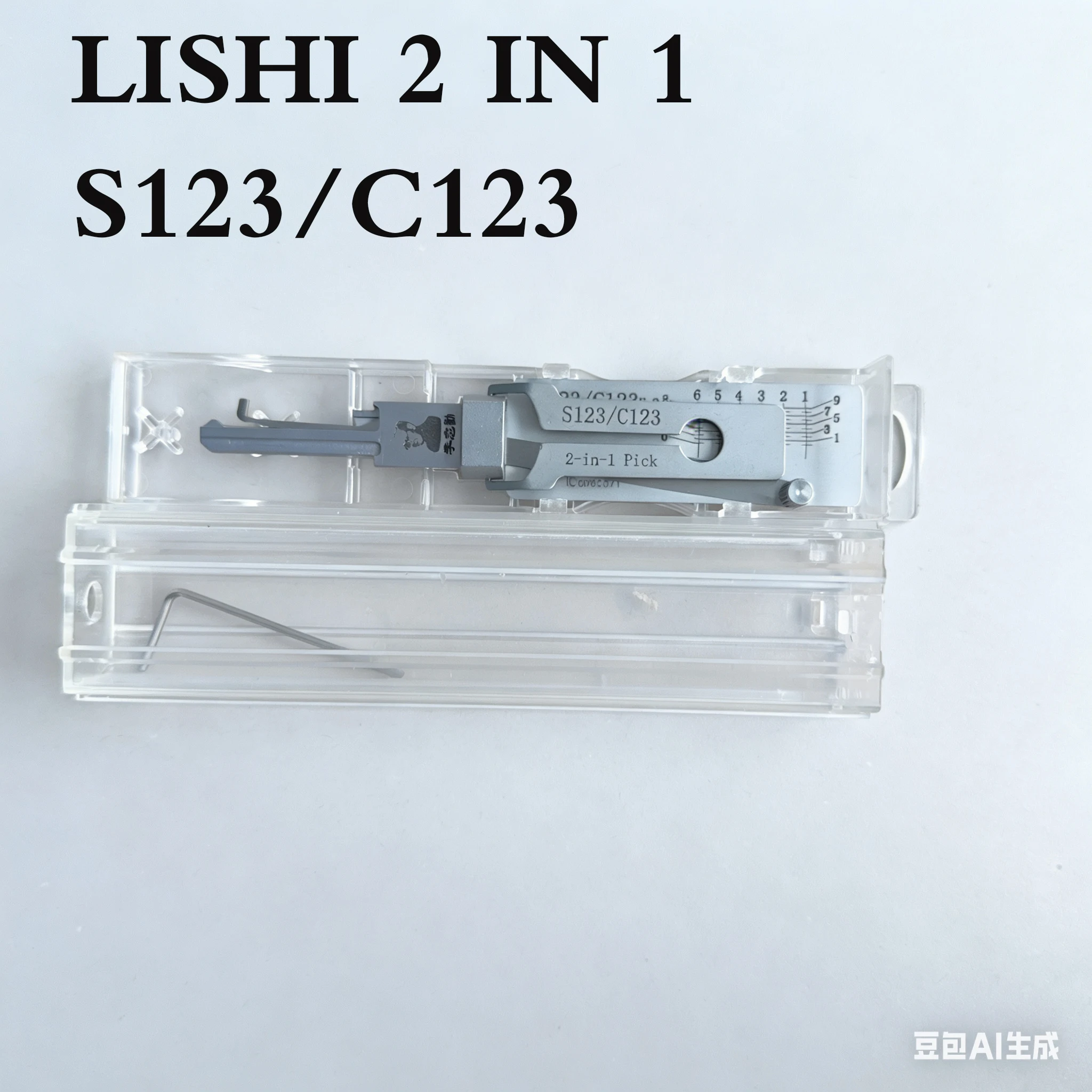 LISHI AUTO PICK  S123 C123 2 IN 1 TOOL