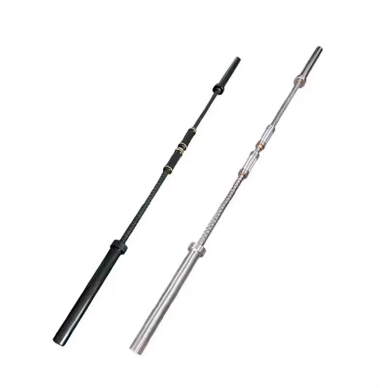 Steel Telescopic Barbells for Household Gym Use 22kg Fitness Accessories for Competition Workouts