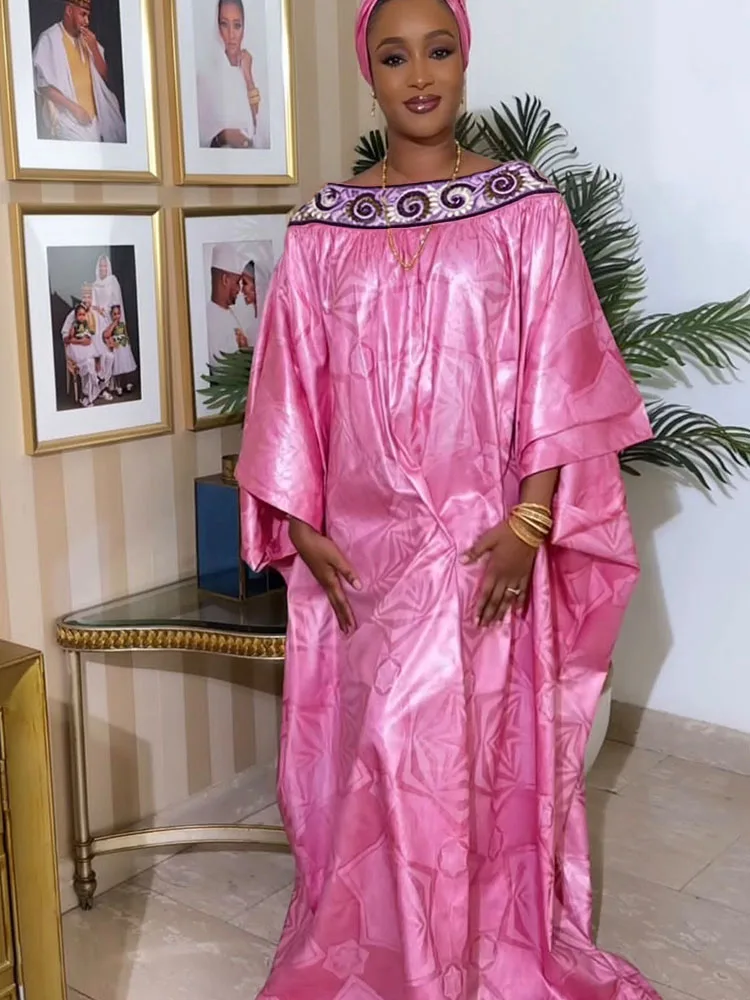

African Bazan Style Custom New Robe Print Elegant Classic Plus Size Fit Four Seasons Celebration Gown