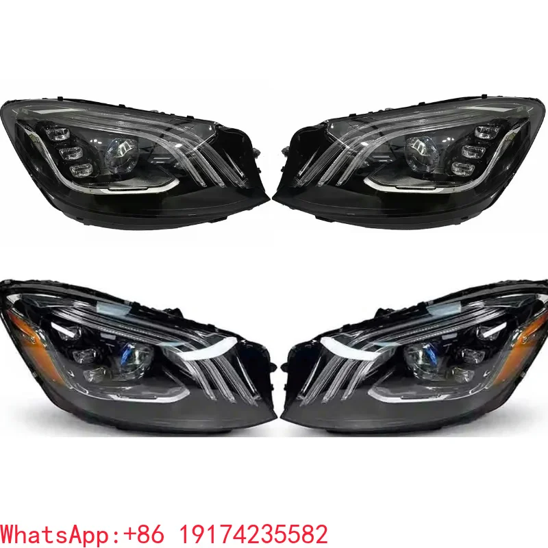 

W222 LED Headlight for Merc-es-Bez S450 S350 S400 S320 S500 S600 MAYBACH Original Car Lighting S560 S580 S63 Headlamp Assembly