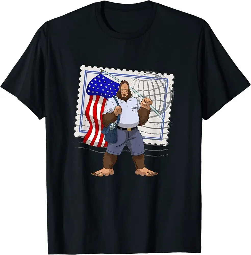 American Flag Protect Postal Service Idea T-Shirtfor Men Clothing Women Short Sleeve Tees High Quality