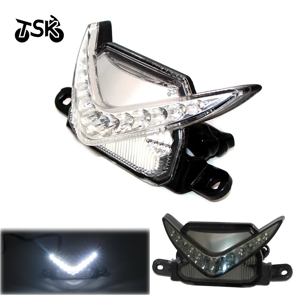 For Honda CBR600RR CBR 600 RR 600RR F5 2007-2012 Front LED Upper Head Running Lighting Lamp Assy Headlight Headlamp Fog Light