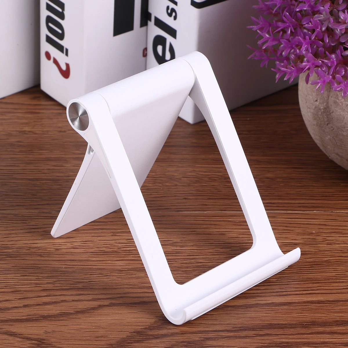 

Phone Tablet Stand Adjustable Foldable Holder Non-Slip Base For Desk Bed Sofa Use Compatible With Smartphone Tablet Holder Stand