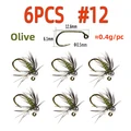 6pcs size 12 olive