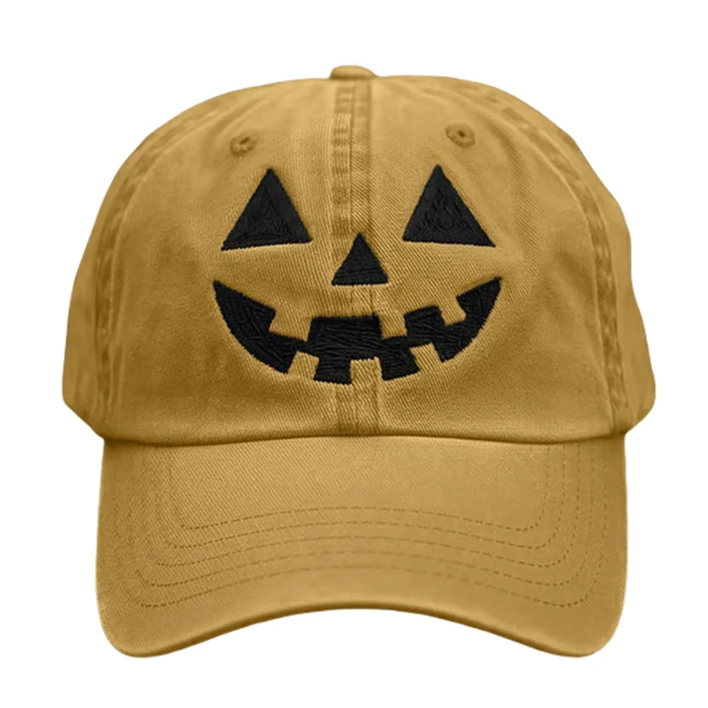 قبعة الهالوين قبعة بيسبول مطرزة للهالوين قبعة الشمس للجنسين قبعة سائق الشاحنة للرجال والنساء #6