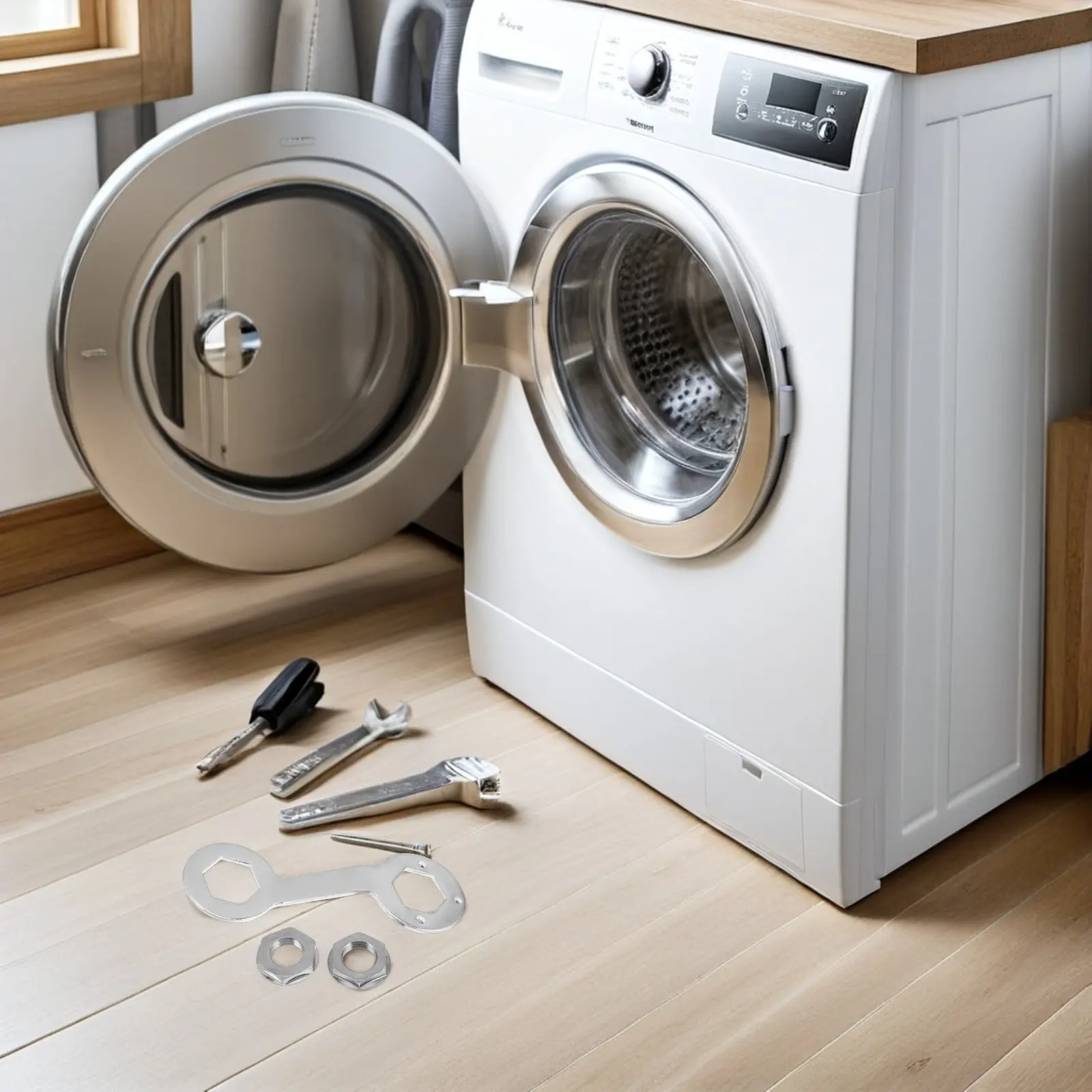 

Набор из 2-х металлических гаечных ключей с двойным концом 36/38 мм для снятия шайб сцепления, ручной инструмент для ремонта и обслуживания машин