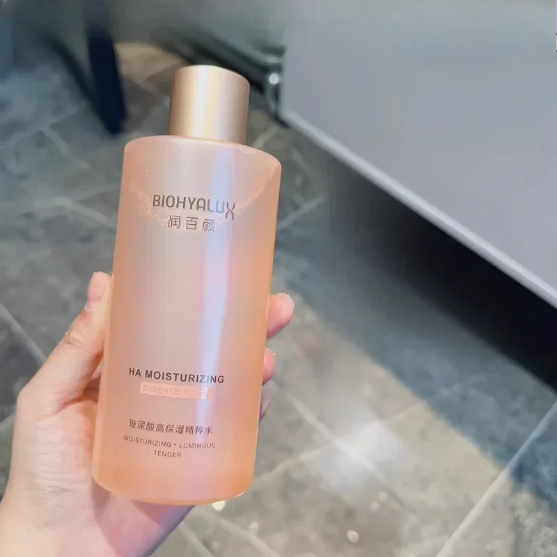 Biohyalux HA Moisturizing Essence Toner 300ml Highly Moisturizing Luminous Tender Hyaluronic Acid Brighten Hydration Skin Care