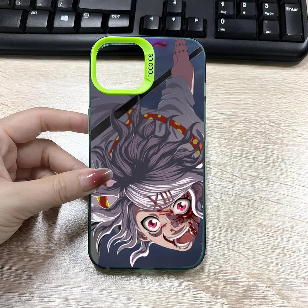 Kaneki Ken Juuzou Suzuya Tokyo Ghoul Phone Case 2024 IMD Case For IPhone 16 15 Pro XR XS 7 8 Plus SE2024 Shockproof Color Phone