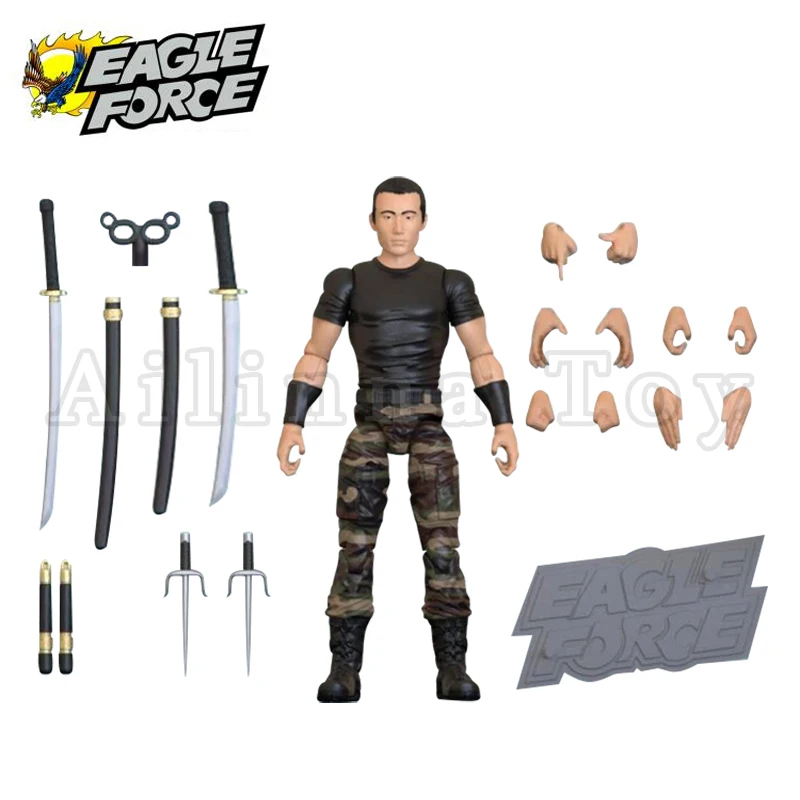 Eagle Force 1/18 4inches Action Figure BBTS Exclusive Figures Anime Collection Model For Gift view 4