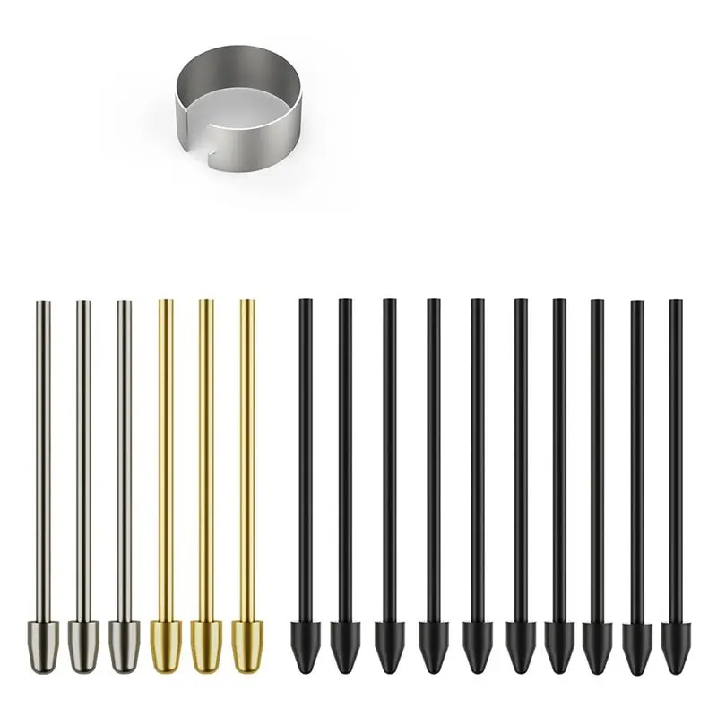 

16PCS Marker Pen Stylus Tips For Remarkable 2,Remarkable 2 Pen Tips With Nibs Removal Tool,Metal Tips/Nibs Refill-AEF7