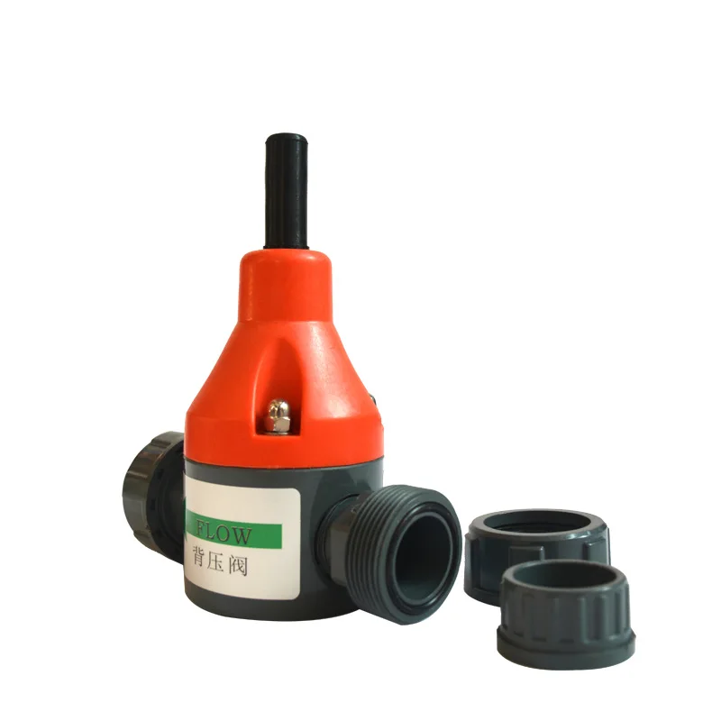 

PVC back pressure valve DN15 metering pump accessories SCYA-DN15 back pressure valve, connect the back pressure valve