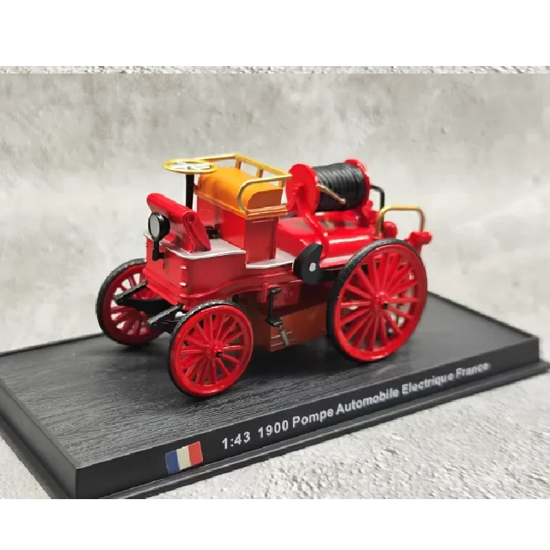 

Автомобильная Eletrique Old Fire Truck, имитационная модель из сплава, детские подарочные игрушки, коллекция для хобби, литье под давлением, масштаб G1
